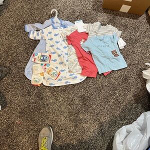 Baby Pacifiers - Blue, Orange, Black